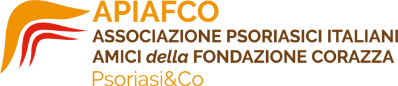 Il logo dell'associazione psoriasici italiani amici della fondazione corazza